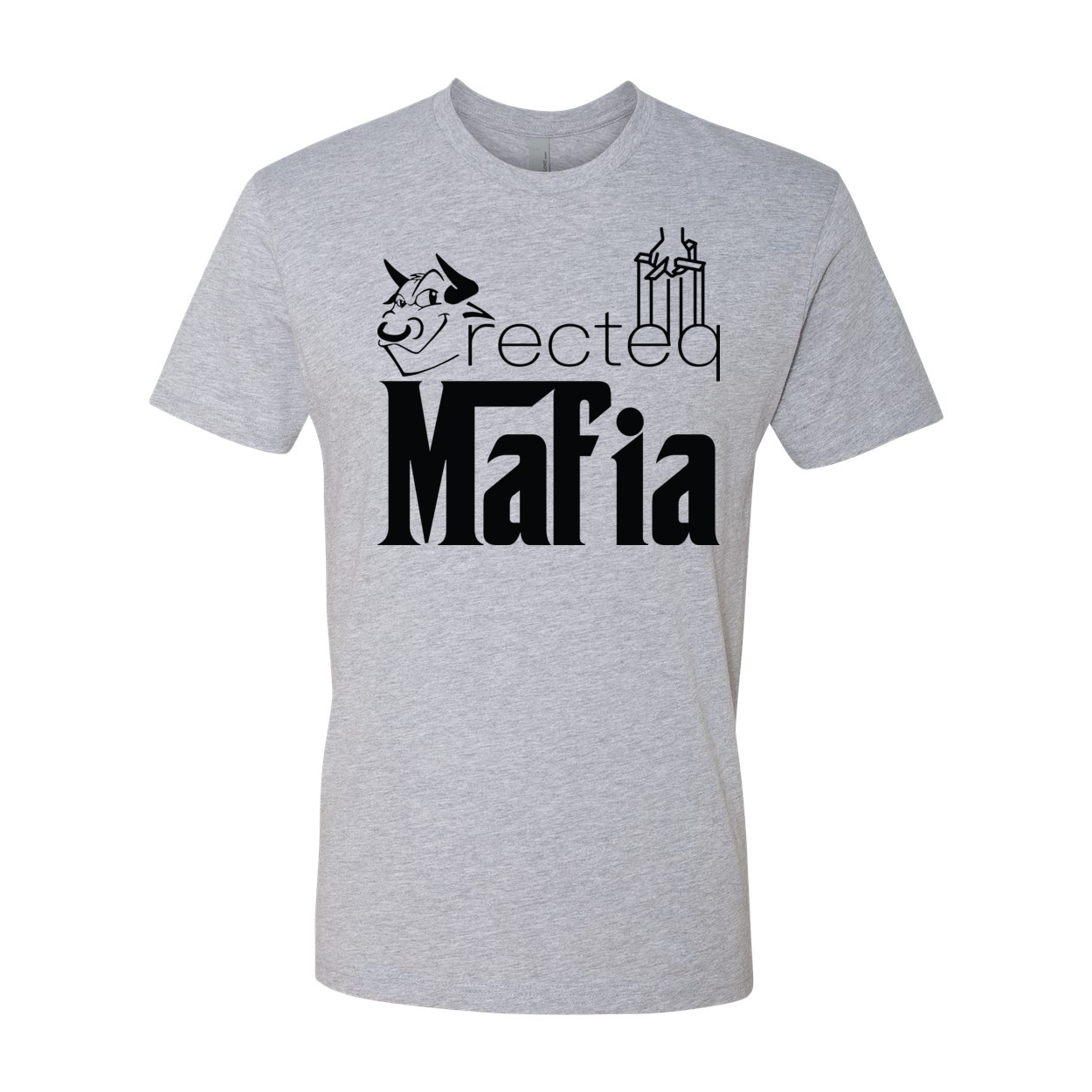 Front & Back Print Mafia 1 Black Print